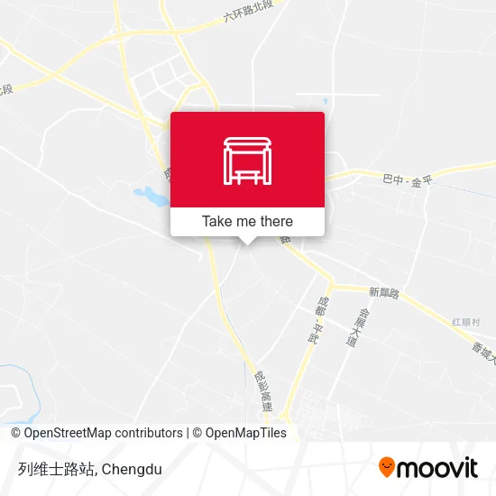 列维士路站 map
