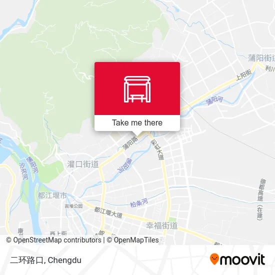 二环路口 map