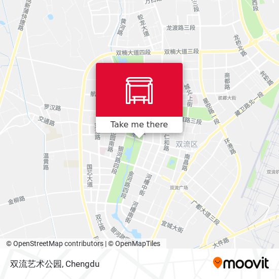 双流艺术公园 map
