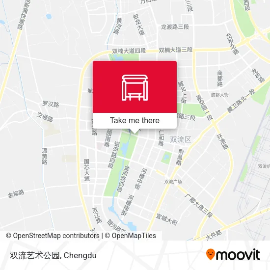 双流艺术公园 map