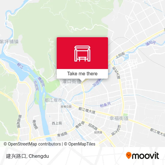 建兴路口 map