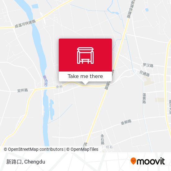 新路口 map