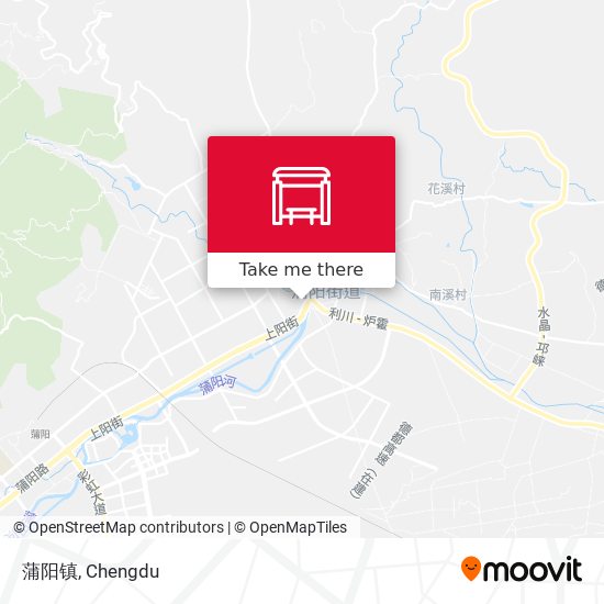 蒲阳镇 map