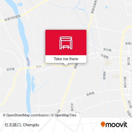 红石路口 map