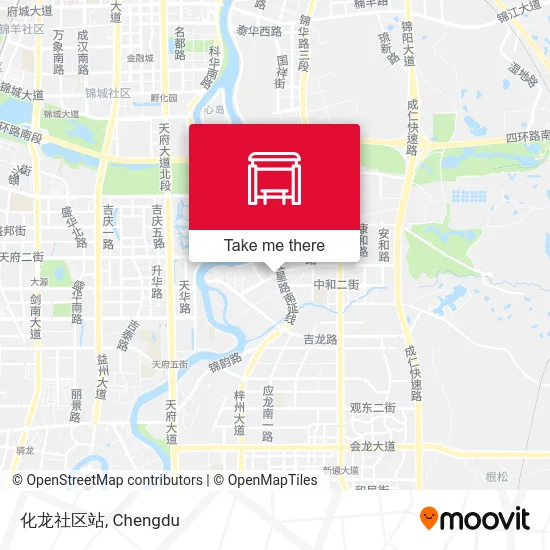 化龙社区站 map