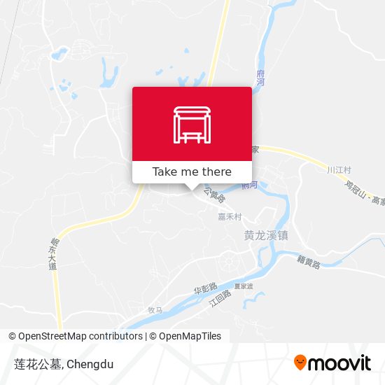 莲花公墓 map