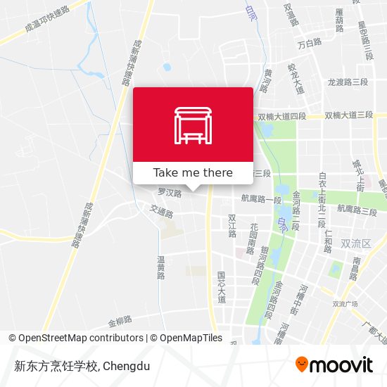 新东方烹饪学校 map