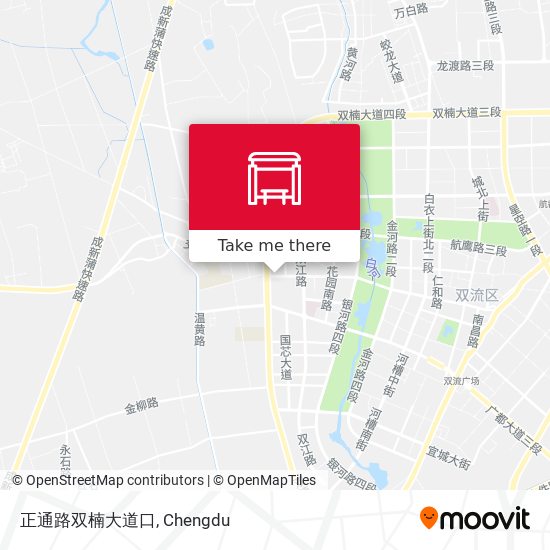 正通路双楠大道口 map