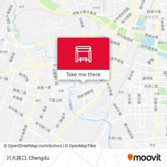 川大路口 map