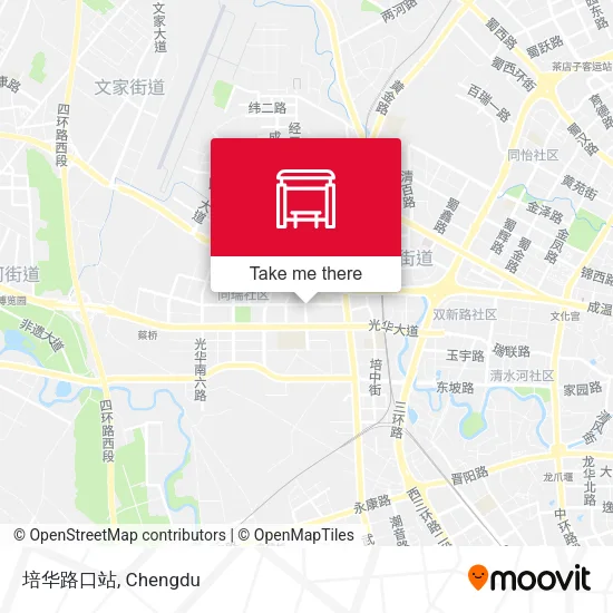 培华路口站 map