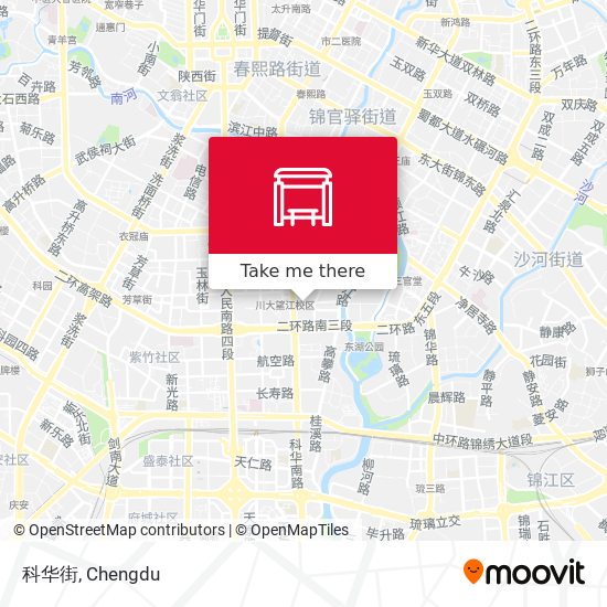 科华街 map