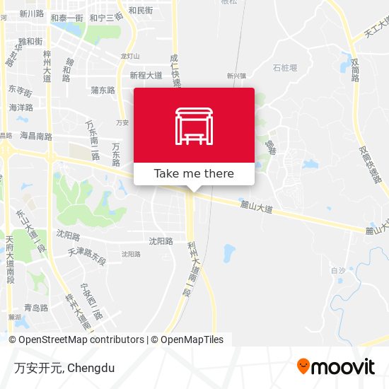 万安开元 map