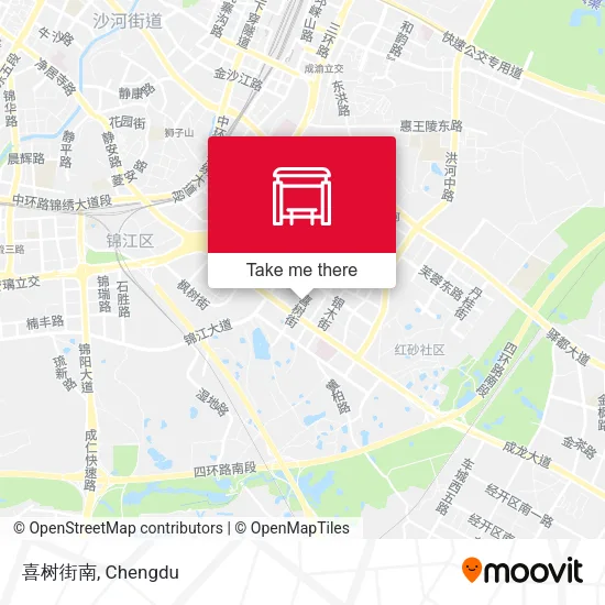 喜树街南 map