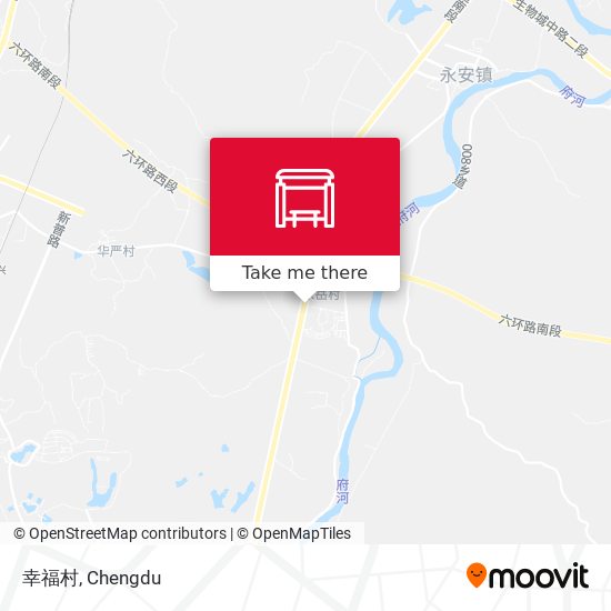 幸福村 map