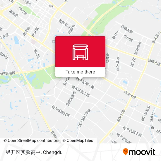经开区实验高中 map