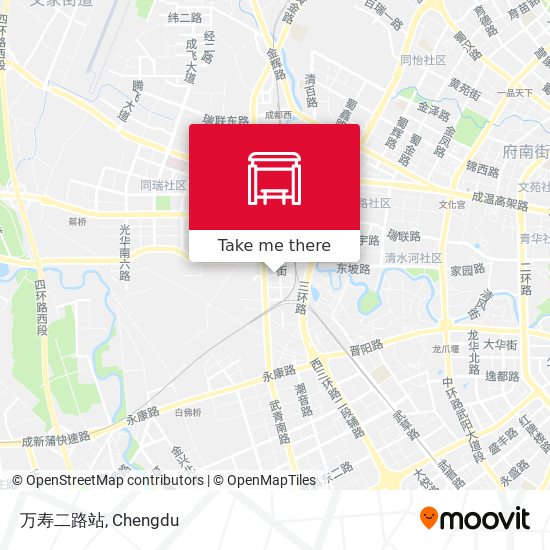 万寿二路站 map