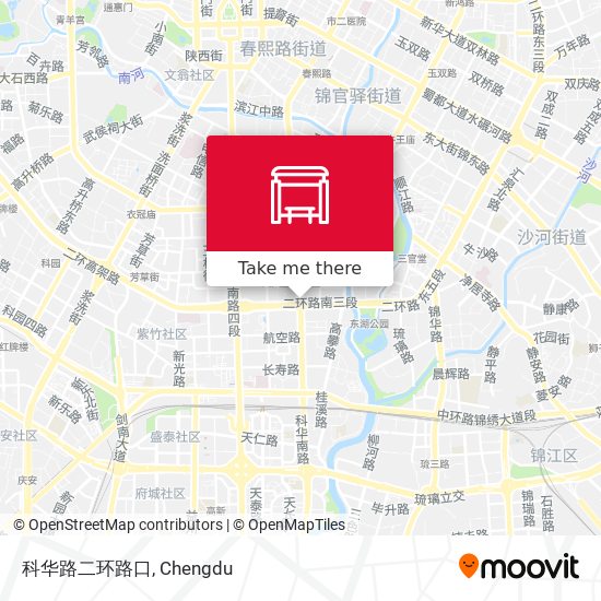 科华路二环路口 map
