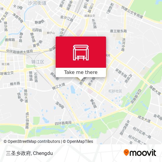 三圣乡政府 map
