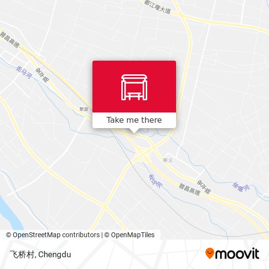 飞桥村 map