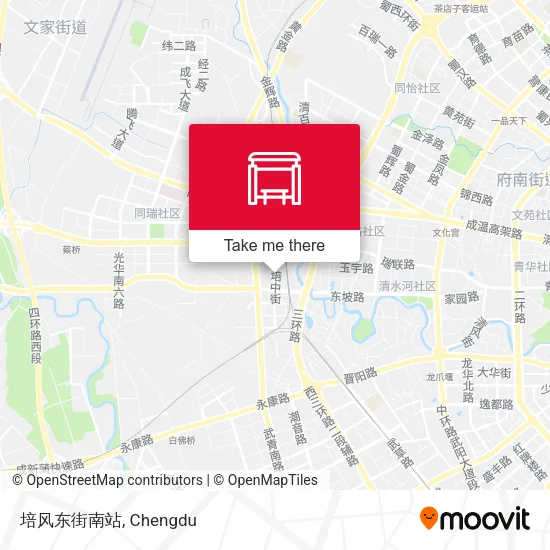 培风东街南站 map