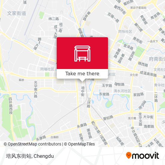 培风东街站 map