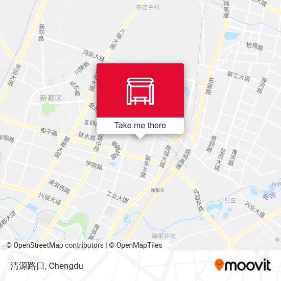 清源路口 map
