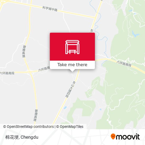 棉花埂 map