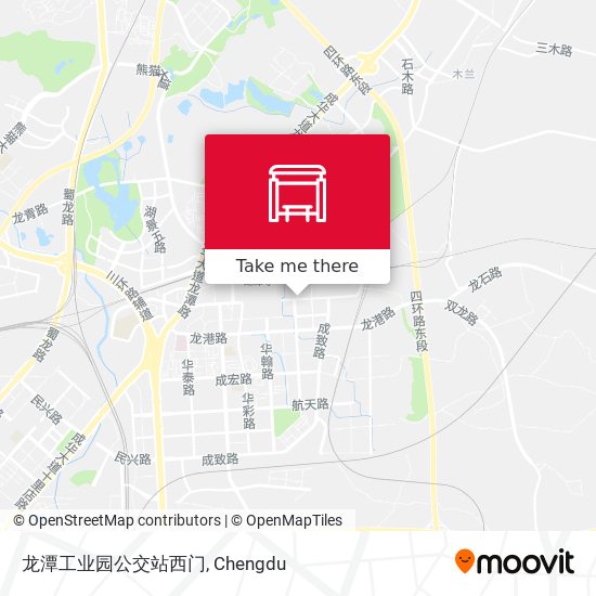 龙潭工业园公交站西门 map