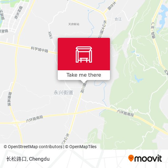 长松路口 map