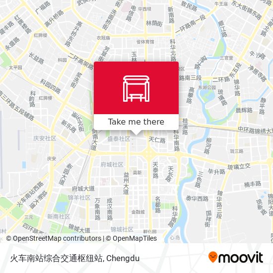 火车南站综合交通枢纽站 map