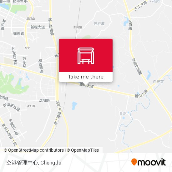 空港管理中心 map