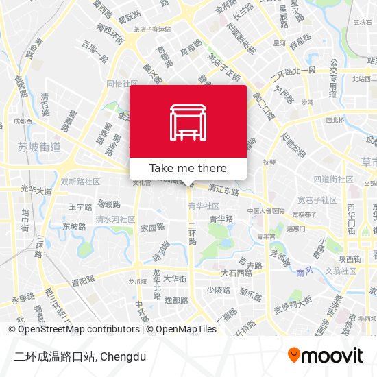 二环成温路口站 map