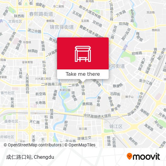 成仁路口站 map