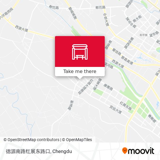 德源南路红展东路口 map