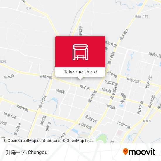 升庵中学 map