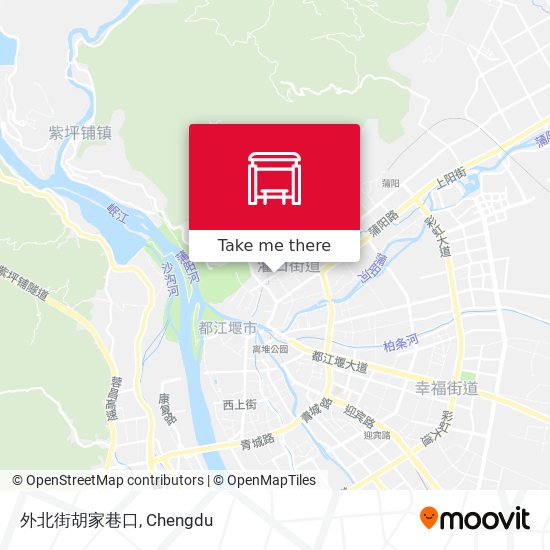 外北街胡家巷口 map