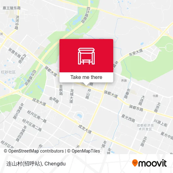 连山村(招呼站) map