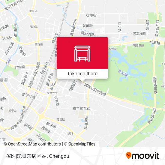 省医院城东病区站 map