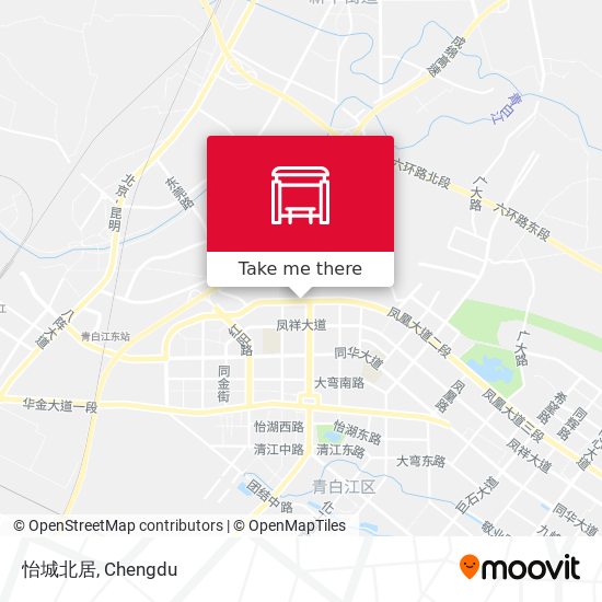 怡城北居 map