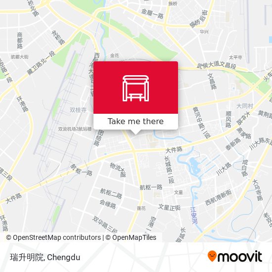瑞升明院 map