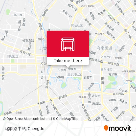 瑞联路中站 map