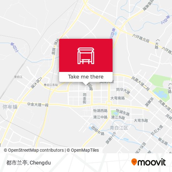 都市兰亭 map
