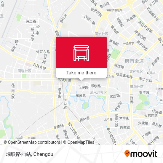 瑞联路西站 map