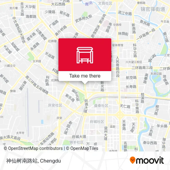 神仙树南路站 map