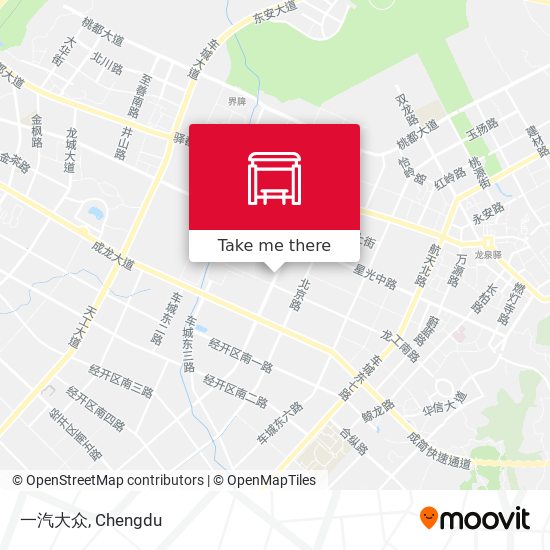 一汽大众 map