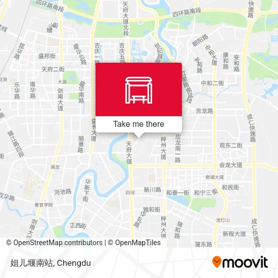 姐儿堰南站 map