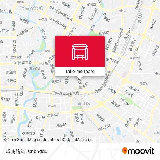 成龙路站 map