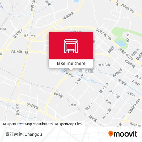 青江南路 map