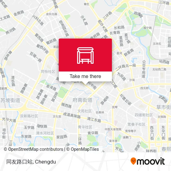 同友路口站 map
