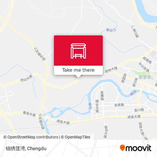 锦绣莲湾 map